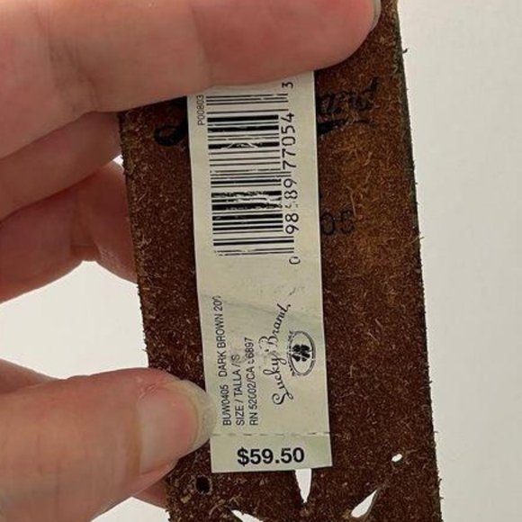 Lucky Brand Brown Belt sz S - Picture 5 of 5
